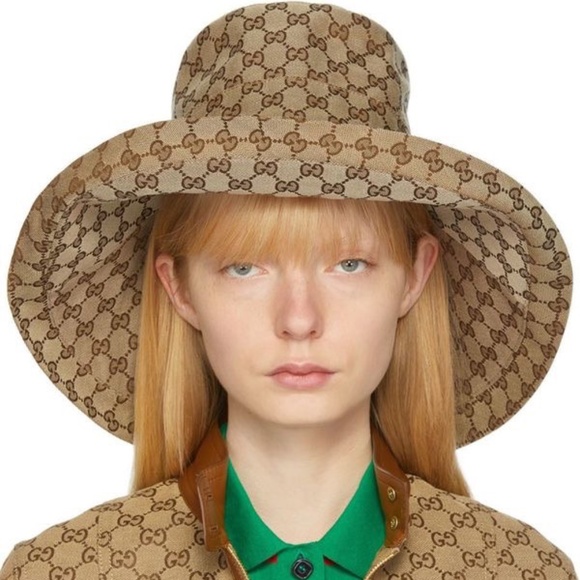 Gucci California Original GG Bucket Hat In Beige - Size M - Picture 14 of 16
